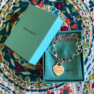 Tiffany & Co. Heart Charm Bracelet